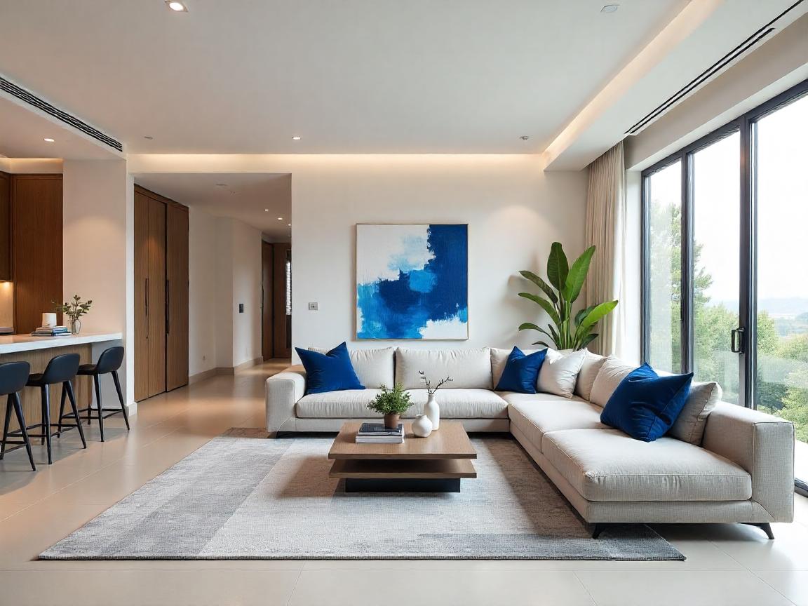 Modern real estate interior